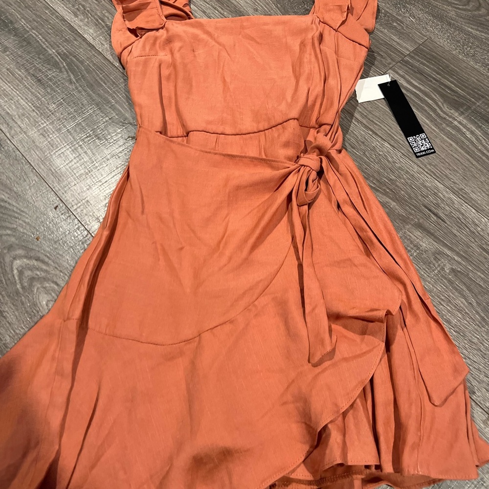 Trixxi Terracotta Mini Dress